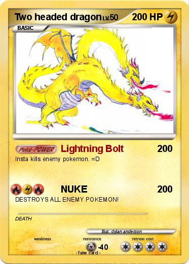 Pokemon Two headed dragon