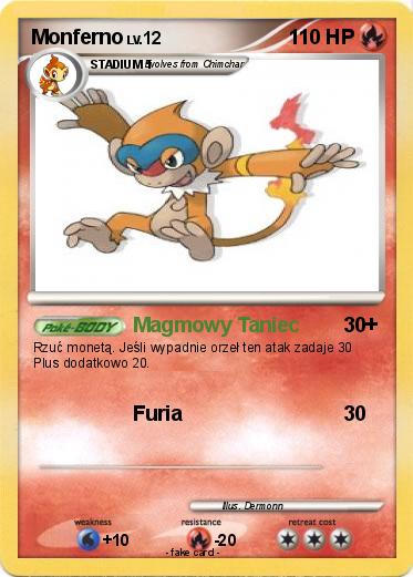 Pokemon Monferno