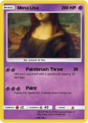 Pokemon Mona Lisa
