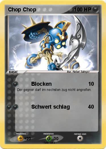 Pokemon Chop Chop