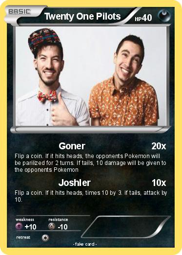 Pokemon Twenty One Pilots