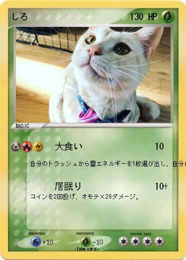 Pokemon しろ