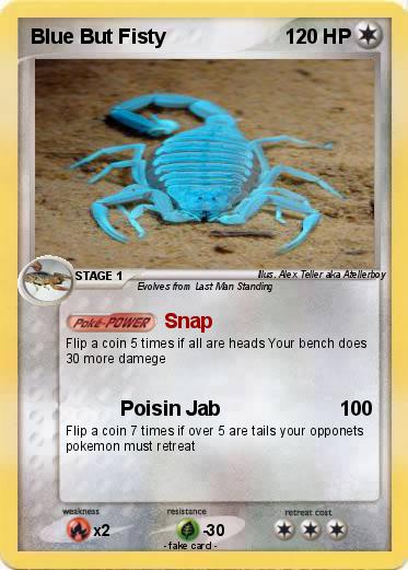 Pokemon Blue But Fisty