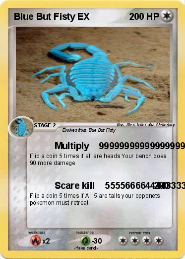 Pokemon Blue But Fisty EX