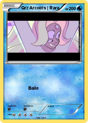 Pokemon Qrz Arcoiris | Rara