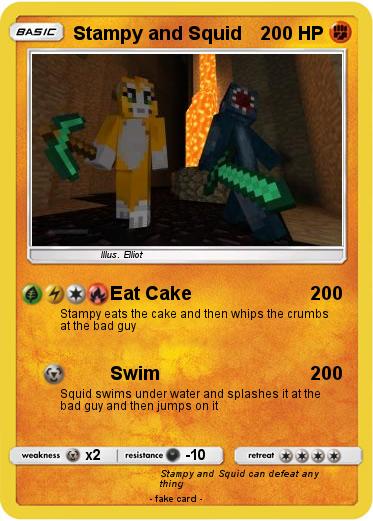 Pokemon Stampy and Squid