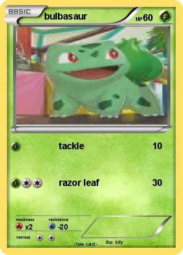 Pokemon bulbasaur