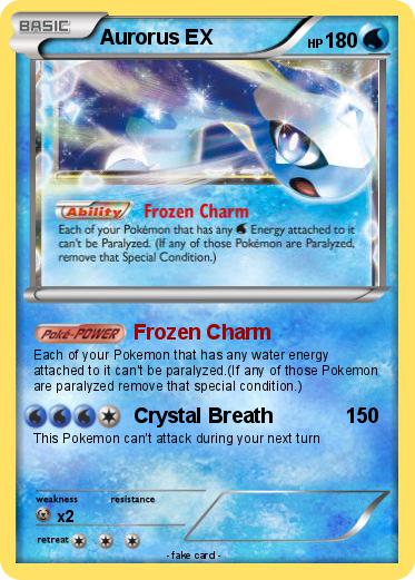 Pokemon Aurorus EX
