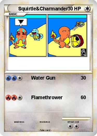 Pokemon Squirtle&Charmander