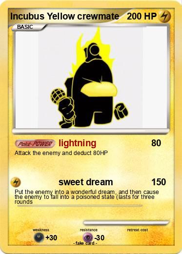 Pokemon Incubus Yellow crewmate