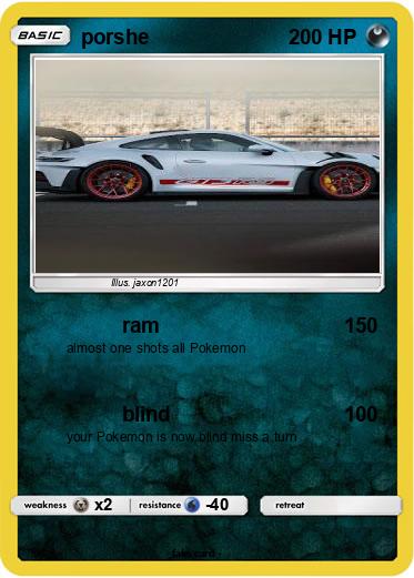 Pokemon porshe