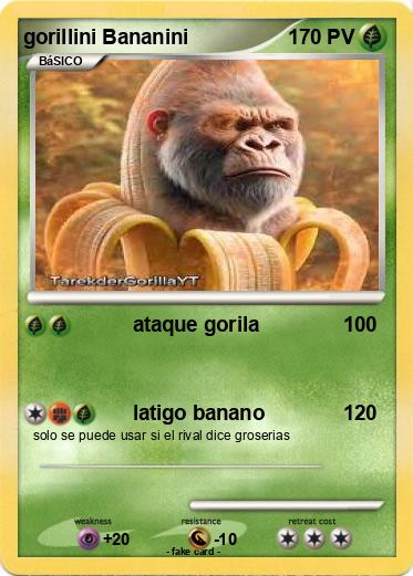Pokemon gorillini Bananini