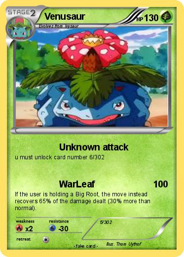 Pokemon Venusaur