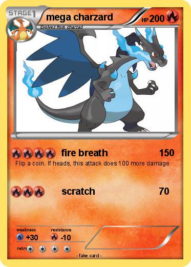 Pokemon mega charzard