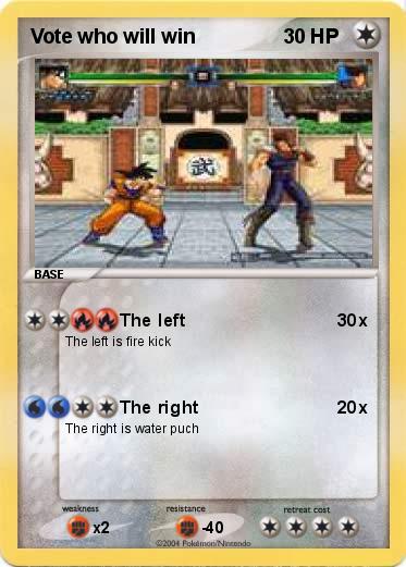 Pokemon Vote who will win 