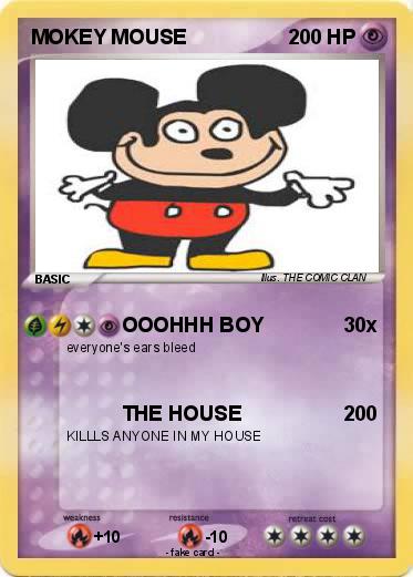 Pokemon MOKEY MOUSE