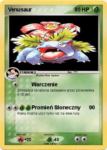 Pokemon Venusaur