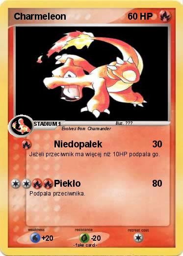 Pokemon Charmeleon