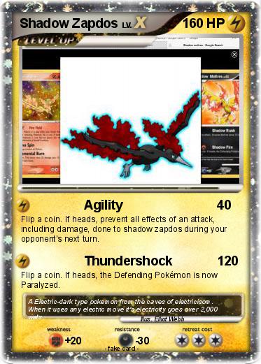 Pokemon Shadow Zapdos