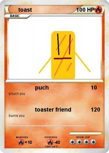 Pokemon toast