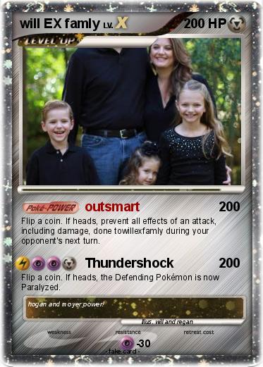Pokemon will EX famly