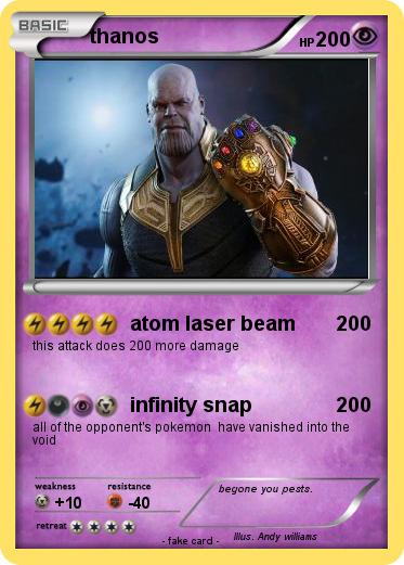 Pokemon thanos
