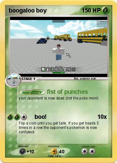 Pokemon boogaloo boy