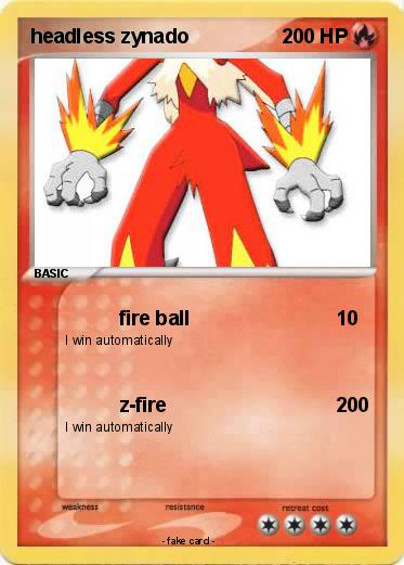 Pokemon headless zynado