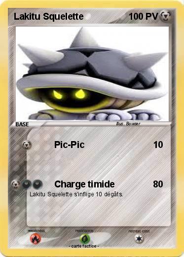 Pokemon Lakitu Squelette