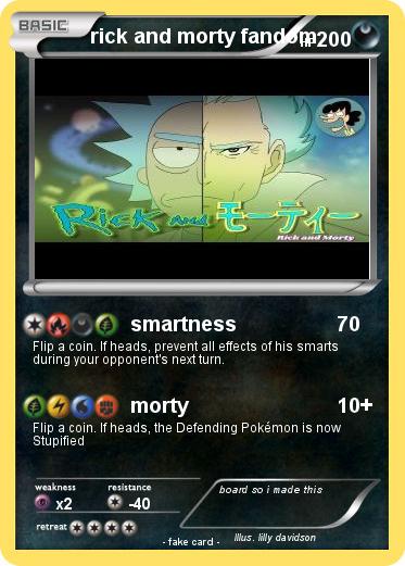 Pokemon rick and morty fandom