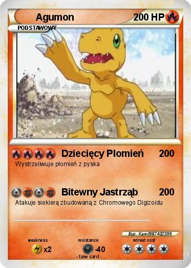 Pokemon Agumon