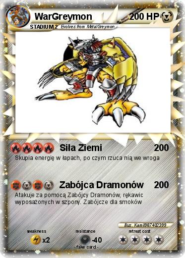 Pokemon WarGreymon