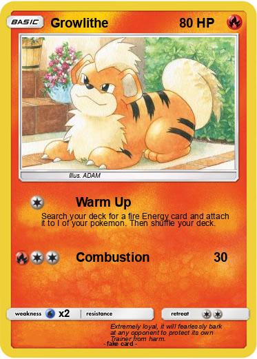 Pokemon Growlithe