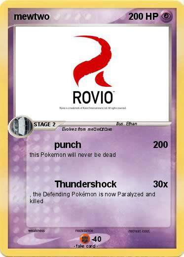 Pokemon mewtwo