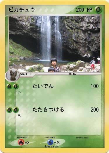 Pokemon ピカチュウ