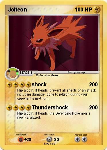 Pokemon Jolteon