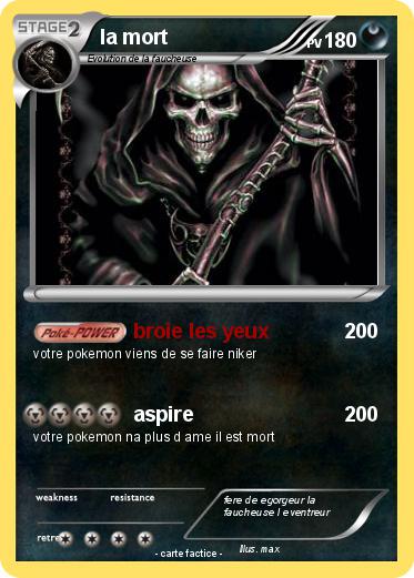 Pokemon la mort