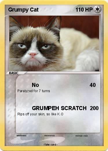 Pokemon Grumpy Cat