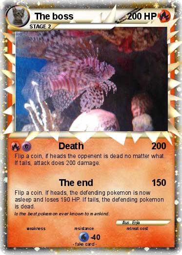 Pokemon The boss