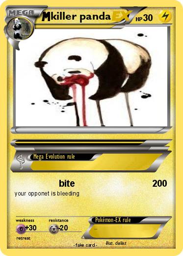 Pokemon killer panda