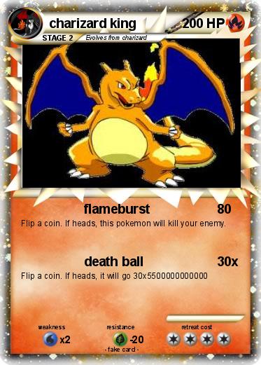 Pokemon charizard king