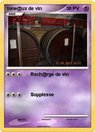 Pokemon tone@ux de vin