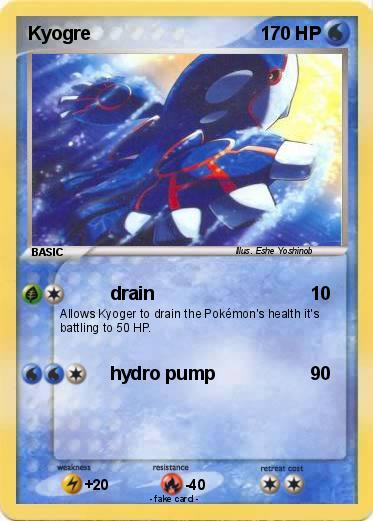 Pokemon Kyogre