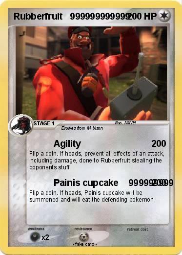 Pokemon Rubberfruit   999999999999