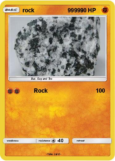 Pokemon rock                     99999