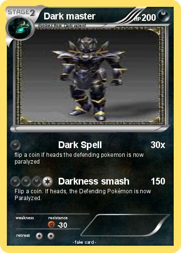 Pokemon Dark master