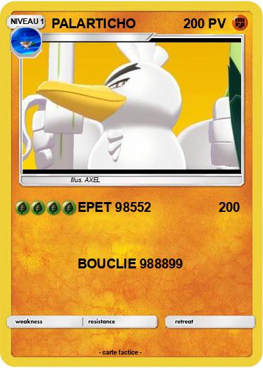 Pokemon PALARTICHO
