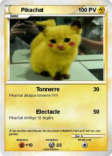 Pokemon Pikachat