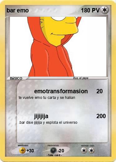Pokemon bar emo