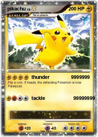 Pokemon pikachu